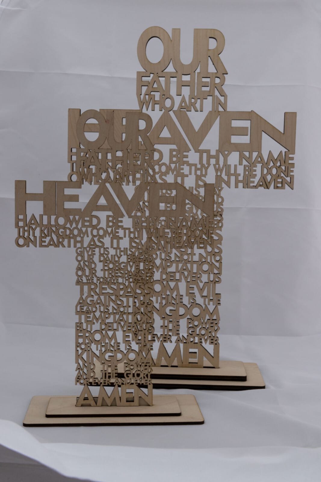 Lords Prayer and Stand