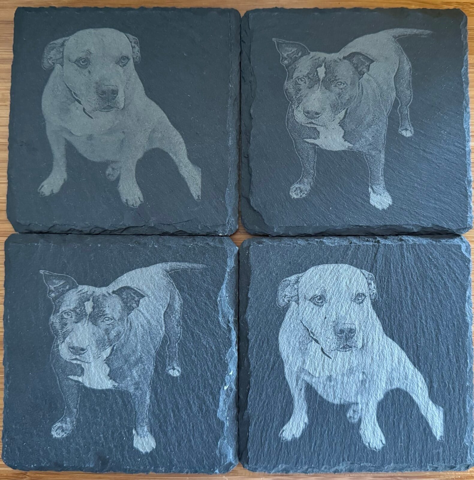 Slate Coaster – Photo Engraved